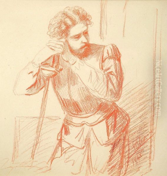 Figura Masculina Com Espada - view 1