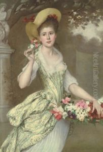 The Flower Seller by Cecile Ferrere