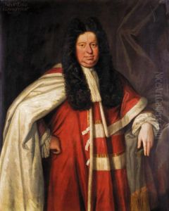 Portrait Of John, 8th Lord Elphinstone by Benjamin Ferrers