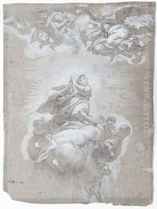 The Assumption Of The Virgin by Ciro Ferri