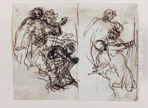 Etudes De Sixpersonnages.