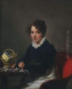 Portrait Presume De Louise Sordet Nee Mussard by Francois Ferriere