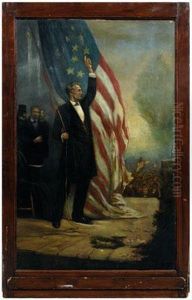 Lincoln At Independence Hall by Jean-Leon Gerome