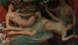 Tre Nudi by Cesare Ferro