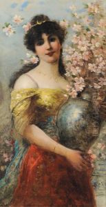Figura Femminile by Egisto Ferroni