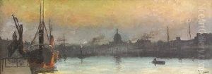 View Of The Liffey by J. Ferry