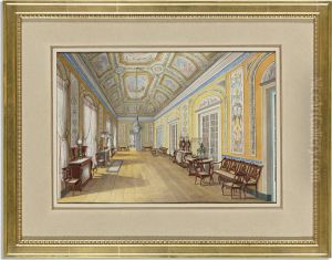 A Salon At The Palacio De Santos, Lisbon