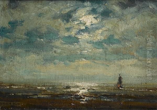 Moonlight On Katwijk Strand - view 1