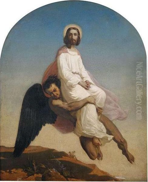 Temptation Of Christ. - view 1