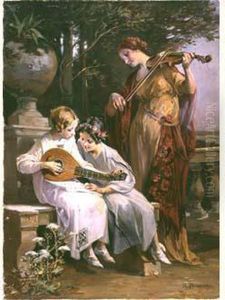 Le Concert Sur La Terrasse. by Martin Feuerstein