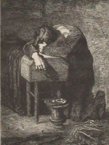 La Mort Desesperee by Francois Nicolas Augustin Feyen-Perrin