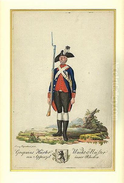 Gregorius Hurler Wacht-meister Von Appenzel Inner Rhoden - view 1