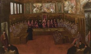 Il Doge Leonardo Dona Da Udienza A Sir Henry Wotton