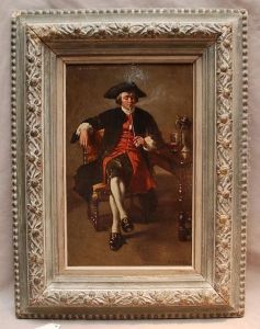 Man With Pipe by Benjamin Eugene Fichel