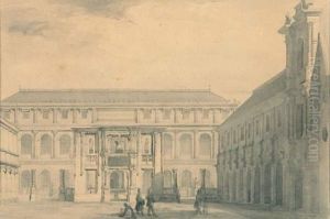 L'ecole Royale Des Beaux-arts by Michel Charles Fichot