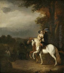 A Romantic Ride by Nicolaes Ficke