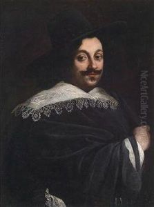 Portrait Of A Nobleman by Orazio Fidani