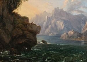 A Rocky Inlet On The Amalfi Coast