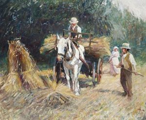 Bringing In The Hay by Harry Filder