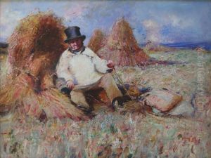 A Rest During Harvest by Harry Filder