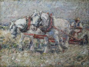 Ploughing by Harry Filder