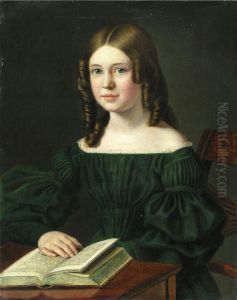 Bildnis Eines Madchens by Carl Fiebig