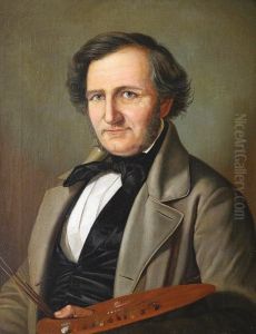 A Portrait Of Johan Laurents Jensen A Portrait Of Johan Laurents Jensen