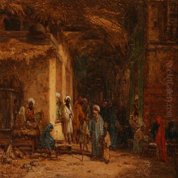 A Bazar Street In Cairo - view 1