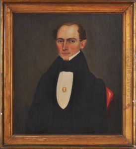 Portrait Of A Gentleman by Erastus Salisbury Field
