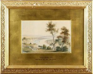 Junction Of The Wye And Severn by Anthony Vandyke Copley Fielding