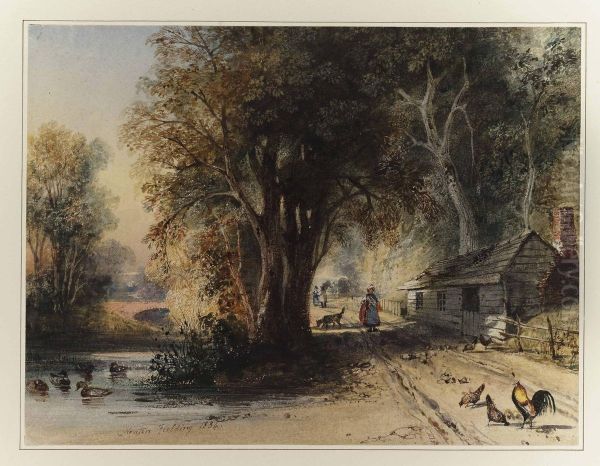 A Woodland Landscape With Figures - view 1
