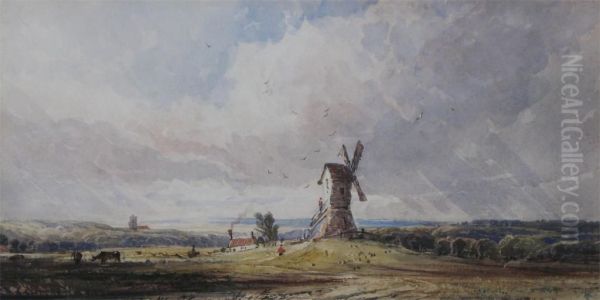 Landscape With Windmill - view 1