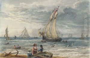 The Schooner Waterwitch Off Hastings