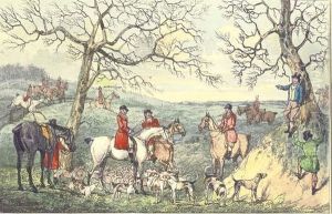 'fox Hunting' by Theodore Henry Fielding