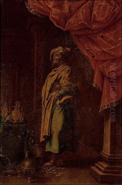 Croesus Contemplating His Riches - view 1