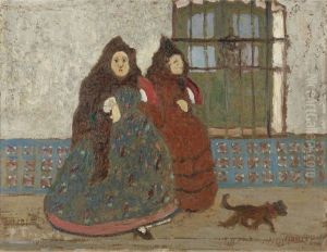 Damas Antiguas by Pedro Figari