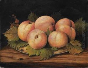 Piatto Di Pesche by Ambrogio Giovanni Figino