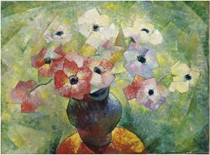 A Flower Still Life by Albert Fiks
