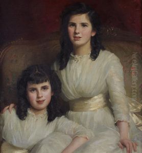 Portrait Study Of Ailsa And Dorothy Ingles Portrait Study Of Ailsa And Dorothy Ingles