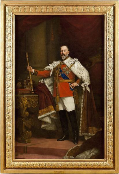 The Coronation Portrait Of Edward Vii - view 1