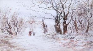 Gathering The Winter Wood by Georgiana H Filgate