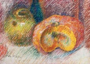 Nature Morte Avec Pot Et Potiron