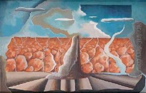 Progetto Per La Sala Del Piemonte Per L'africa by Luigi Fillia