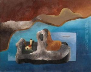 Paesaggio Di Montagna by Luigi Fillia