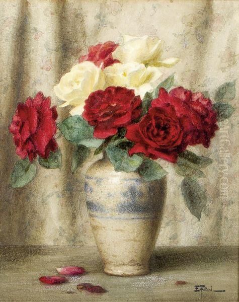 Les Roses by Ernest Filliard