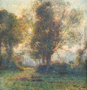 Paysage by Ernest Filliard