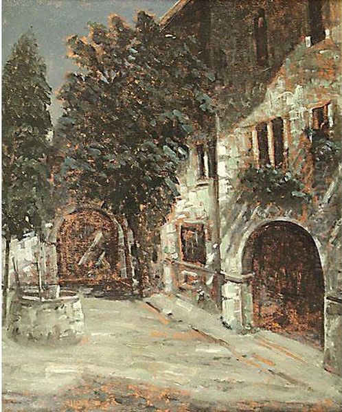 Cortile Verso Sera - view 1