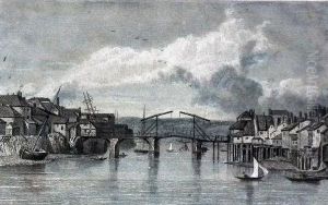 "whitby, Yorkshire" by Edward Francis Finden