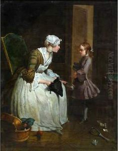 D'apres Chardin. by Francois Finet