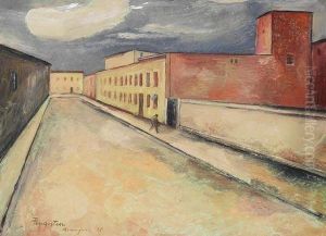 Strase In Aranjuez by Michel Fingesten